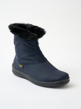 Boots zippées imperméables grande largeur