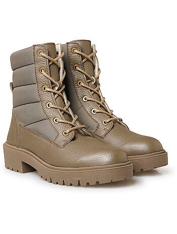 Boots zippées semelle amovible - PEDICONFORT