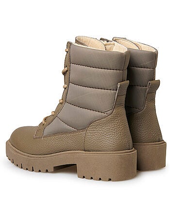 Boots zippées semelle amovible - PEDICONFORT