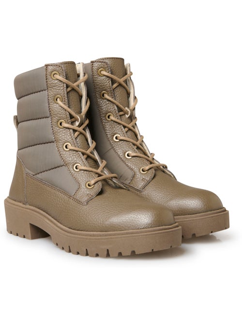 Boots zippées semelle amovible - PEDICONFORT - Kiabi