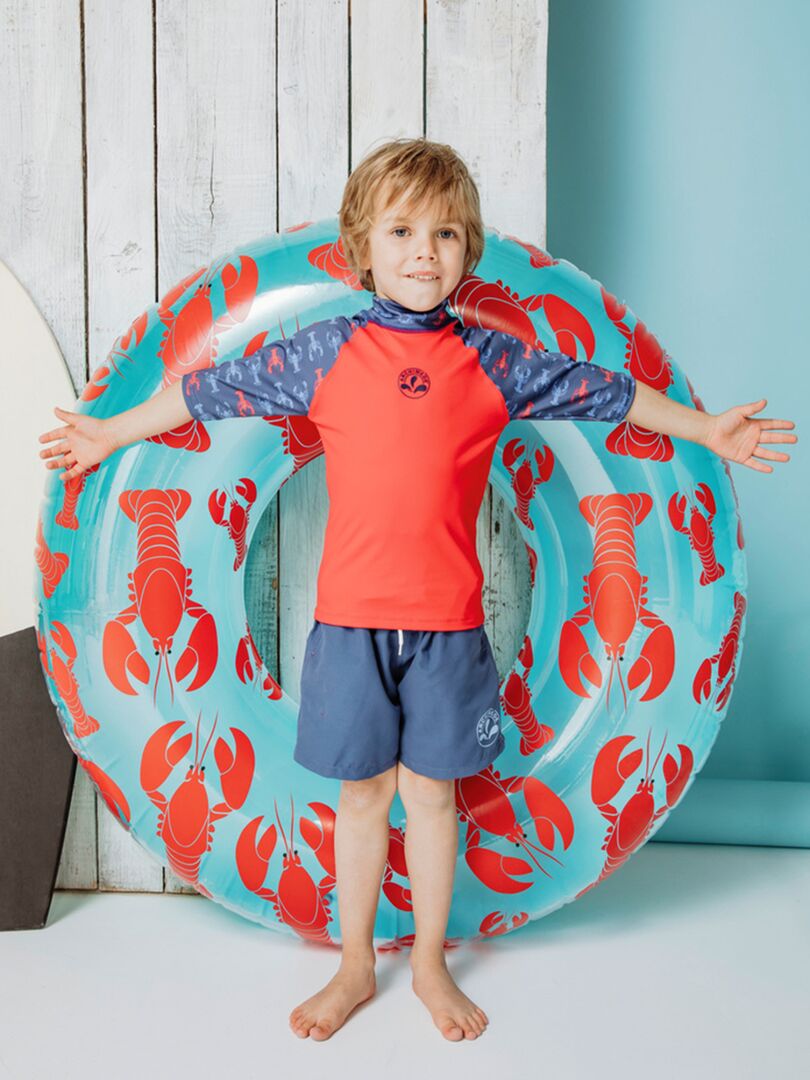 Bord de mer Top UV aquatique Bleu - Kiabi