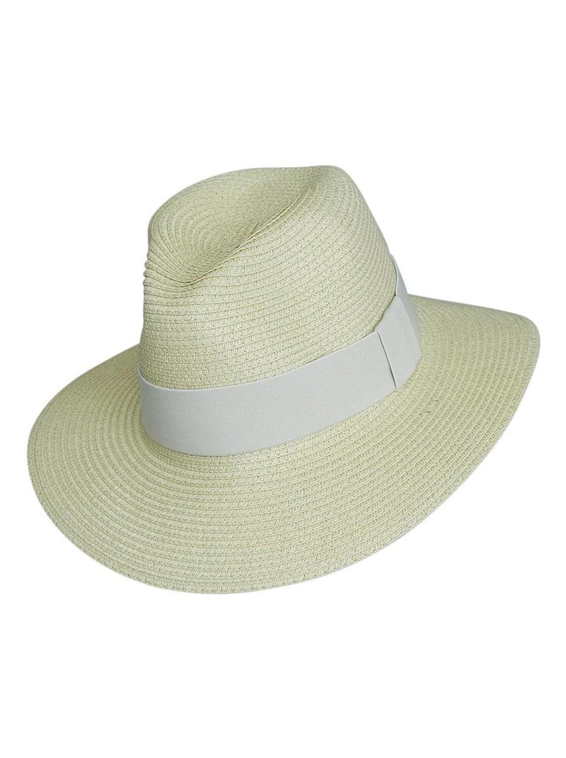 Borsalino paille DIEGO Beige - Kiabi