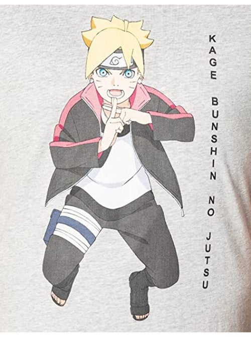 Boruto: Naruto Next Generations - T-shirt motif/style logo (Boruto) - Kiabi