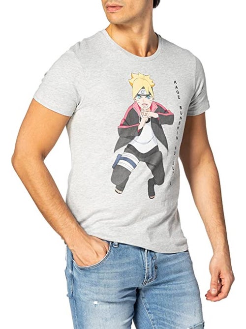 Boruto: Naruto Next Generations - T-shirt motif/style logo (Boruto) - Kiabi