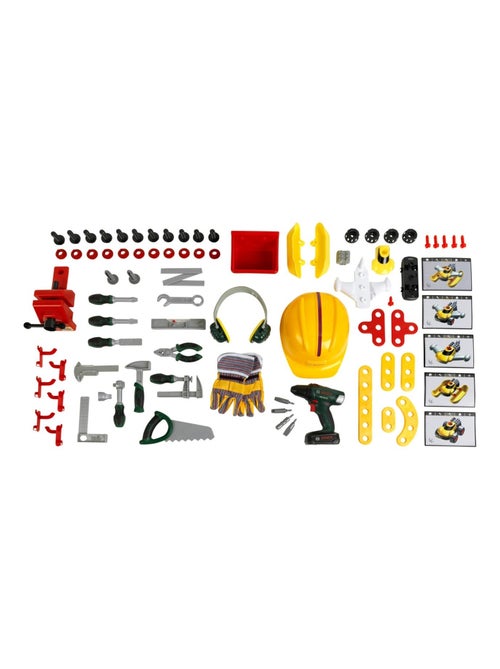 Bosch - work-station avec véhicule de vissage et accessoires de bricolage - Kiabi