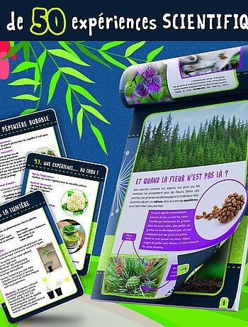 BOTANIQUE 50 expériences (arbre en Bio-plastique)