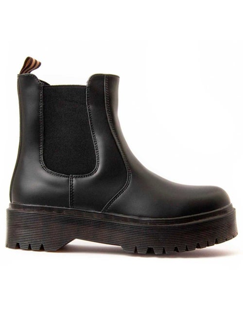 Botte à Plateforme à La Cheville Matériau Synthétique Montevita - Kiabi