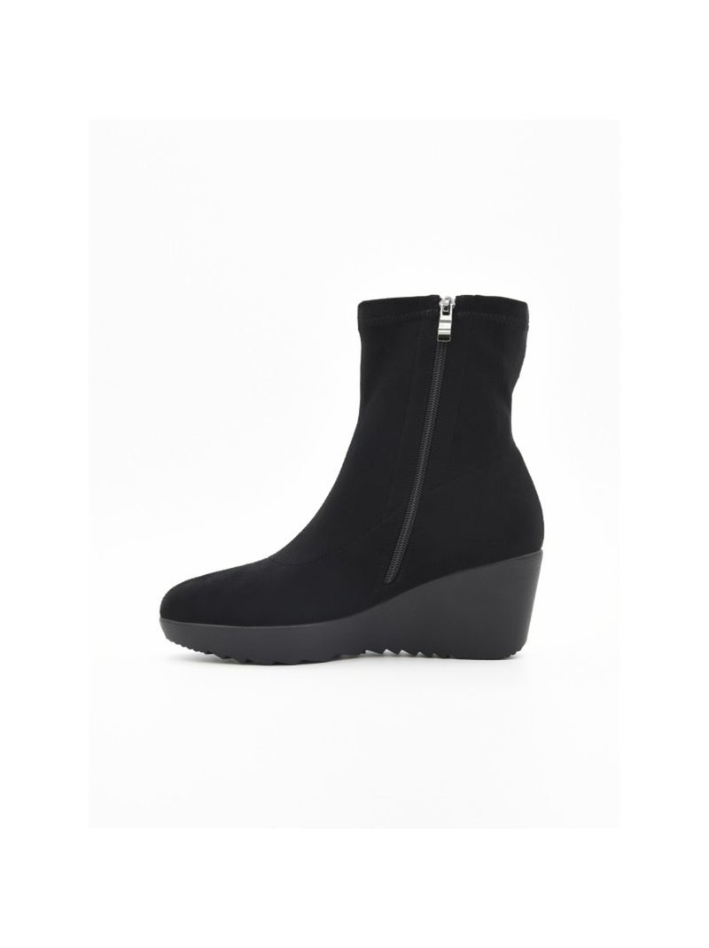 Botte à Pointe Matériau Synthétique Purapiel Noir - Kiabi