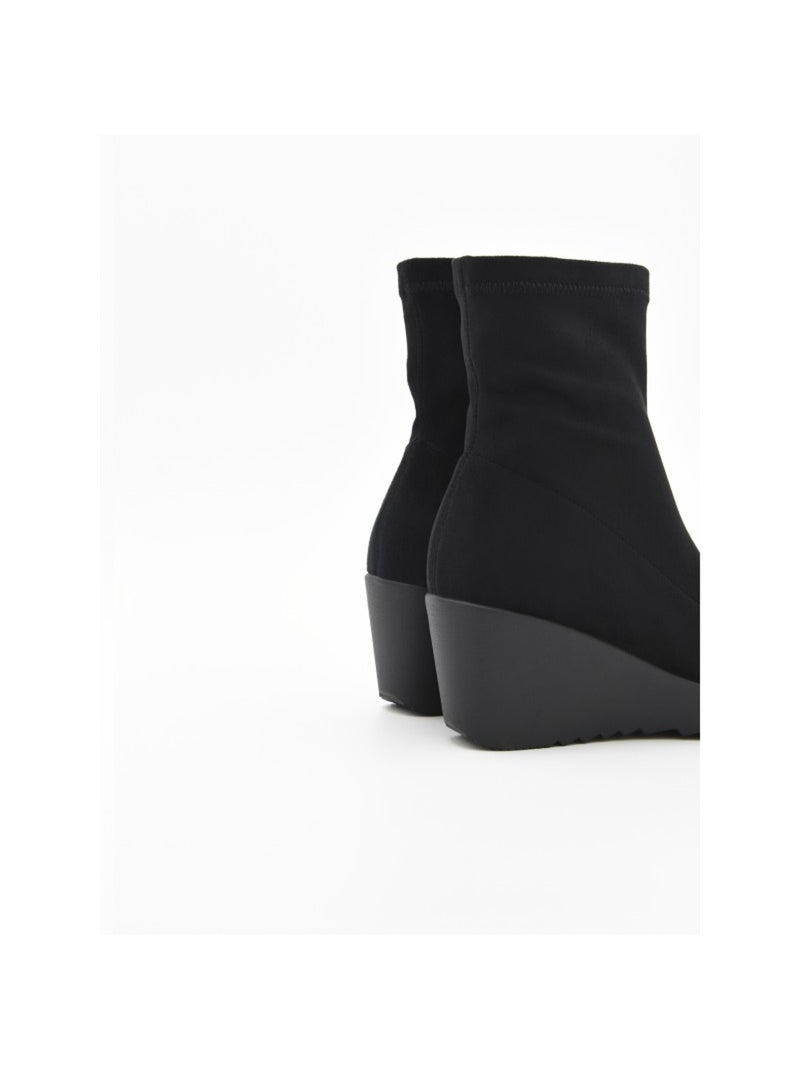 Botte à Pointe Matériau Synthétique Purapiel Noir - Kiabi
