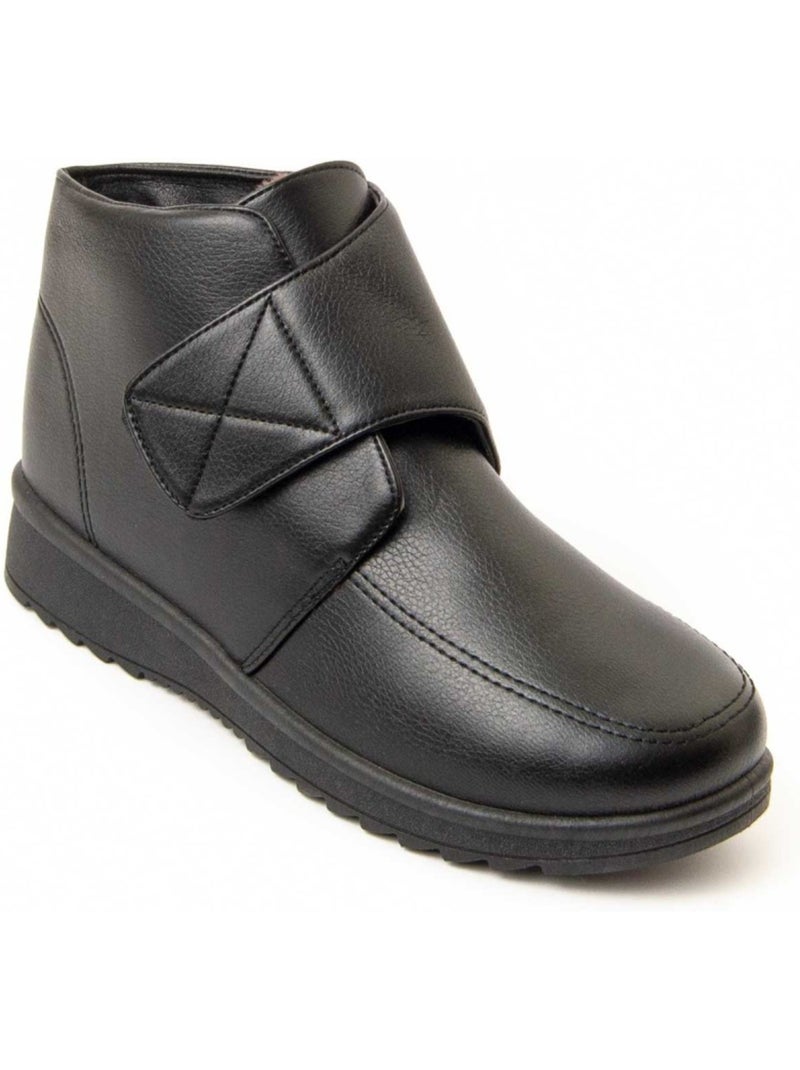 Botte à Pointe Matériel Synthétique Montevita Noir - Kiabi