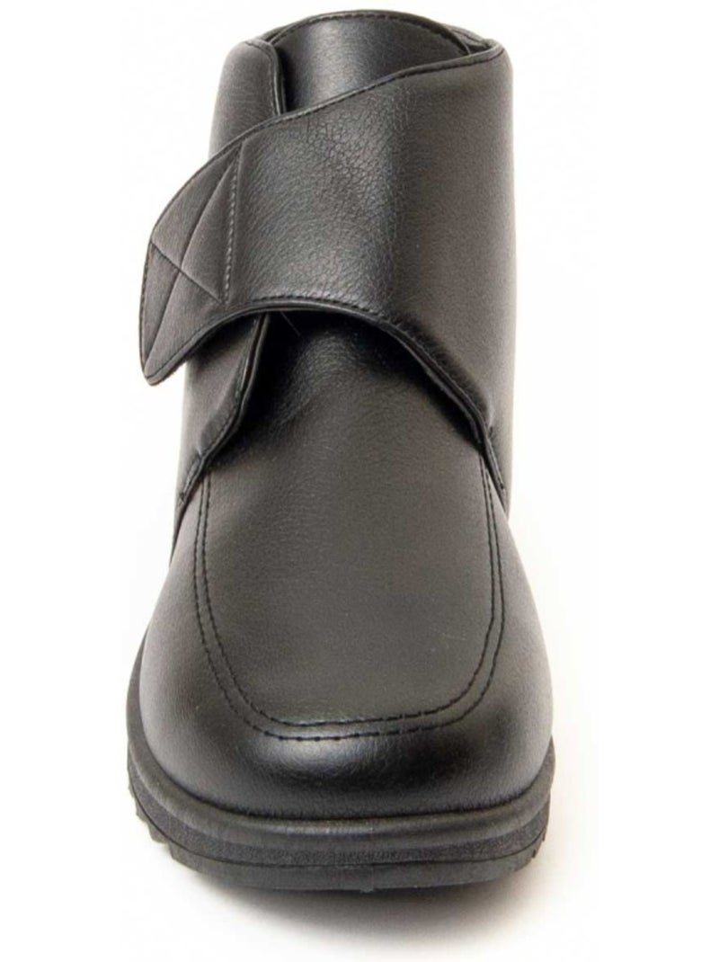Botte à Pointe Matériel Synthétique Montevita Noir - Kiabi
