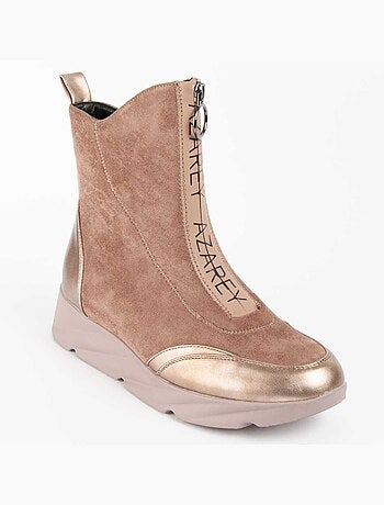Botte à Pointe Matière Synthétique Et Textile Montevita