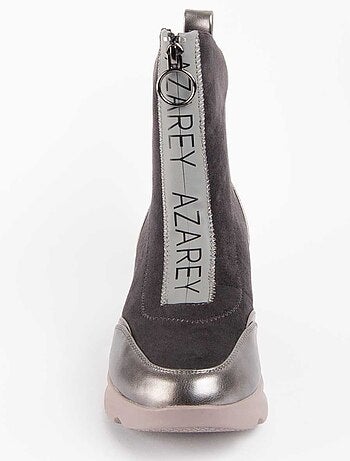 Botte à Pointe Matière Synthétique Et Textile Montevita