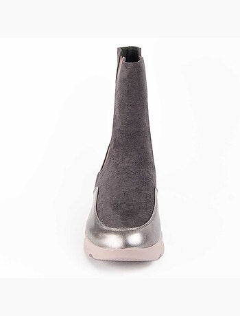 Botte à Pointe Matière Synthétique Et Textile Montevita