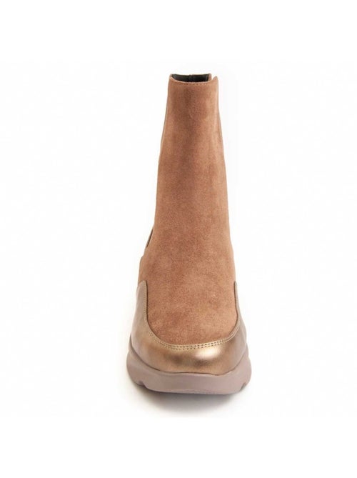 Botte à Pointe Matière Synthétique Et Textile Montevita - Kiabi