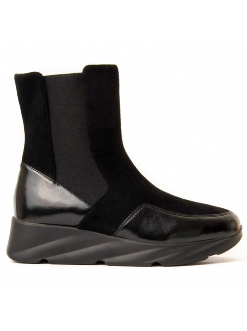 Botte à Pointe Matière Synthétique Et Textile Montevita - Kiabi