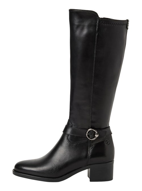Botte à Talon Cuir Tamaris - Kiabi