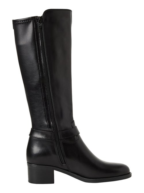 Botte à Talon Cuir Tamaris - Kiabi