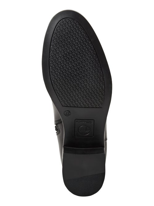 Botte à Talon Cuir Tamaris - Kiabi