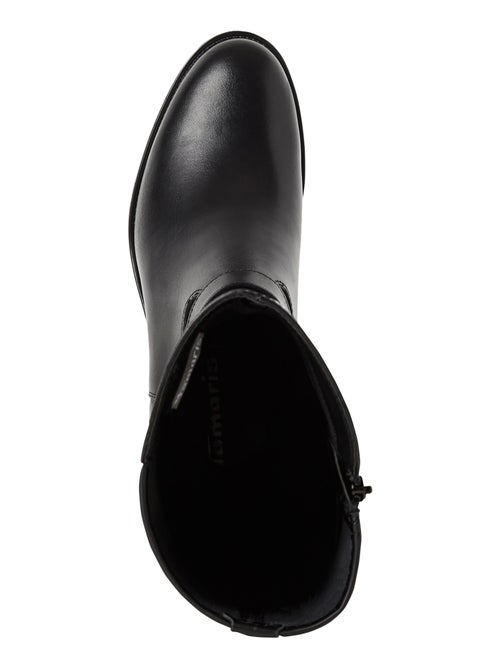 Botte à Talon Cuir Tamaris - Kiabi