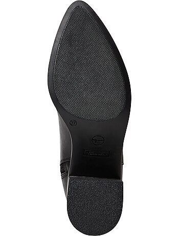 Botte A Talon Cuir Tamaris