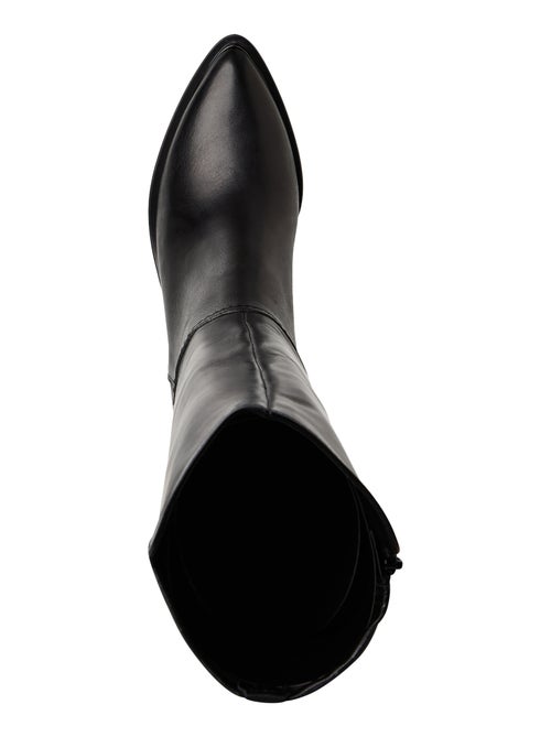 Botte A Talon Cuir Tamaris - Kiabi