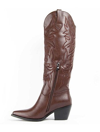 Botte à Talons Matériau Synthétique Montevita
