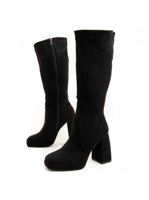 Botte à Talons Matériau Synthétique Montevita - Kiabi