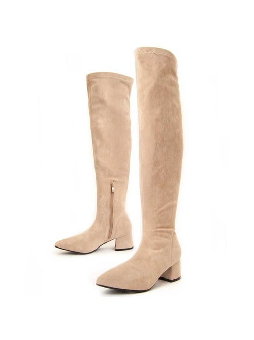 Botte à Talons Matériel Synthétique Montevita - Kiabi