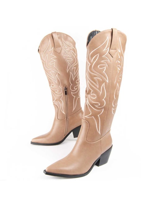 Botte à Talons Matériel Synthétique Montevita - Kiabi
