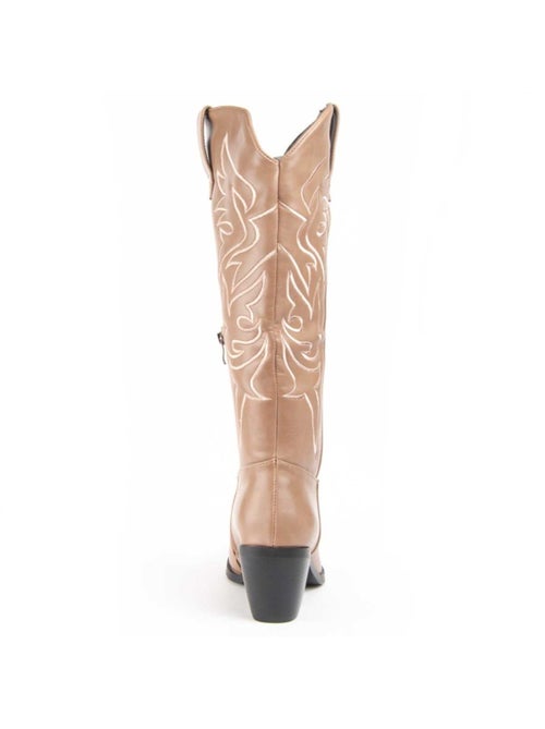 Botte à Talons Matériel Synthétique Montevita - Kiabi