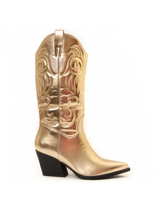 Botte à Talons Matériel Synthétique Montevita - Kiabi