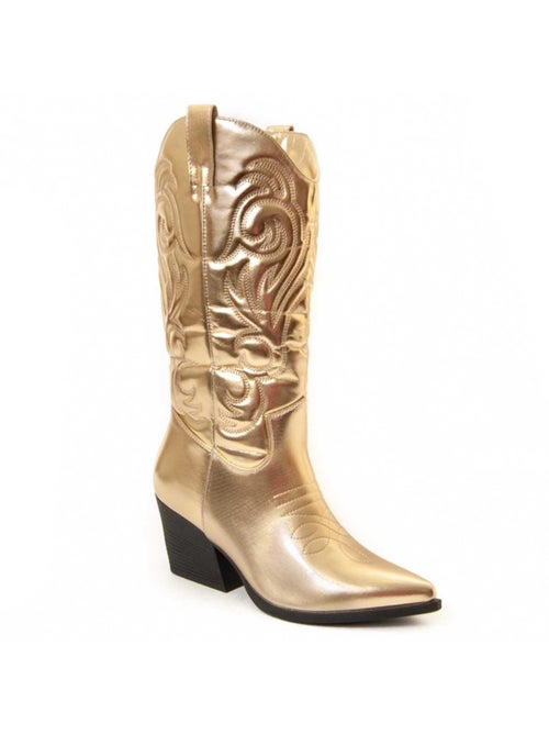 Botte à Talons Matériel Synthétique Montevita - Kiabi