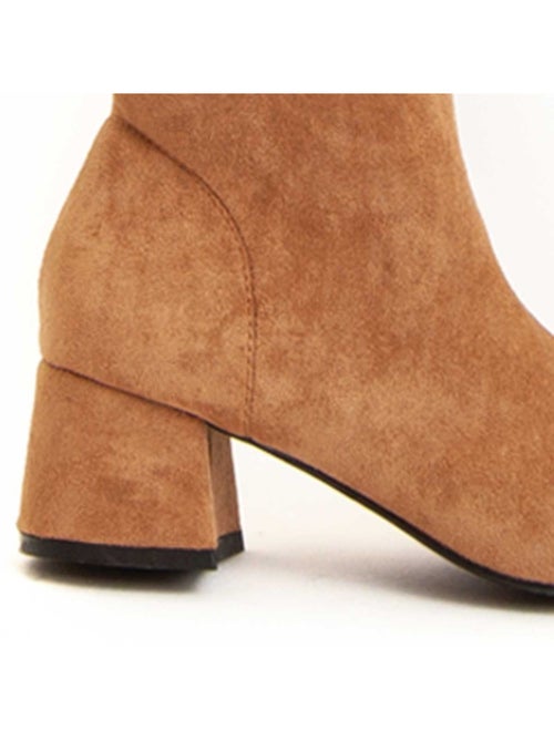 Botte à Talons Matériel Synthétique Montevita - Kiabi