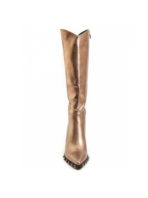 Botte à Talons Matière Synthétique Et Textile Montevita - Kiabi