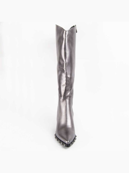Botte à Talons Matière Synthétique Et Textile Montevita - Kiabi