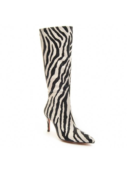 Botte à Talons Matière Synthétique Et Textile Montevita - Kiabi