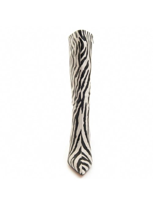 Botte à Talons Matière Synthétique Et Textile Montevita - Kiabi