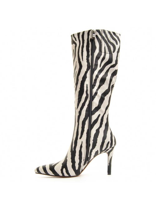 Botte à Talons Matière Synthétique Et Textile Montevita - Kiabi