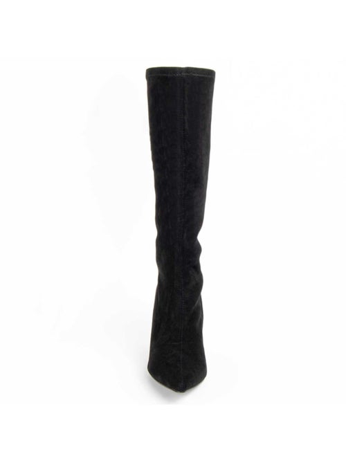 Botte à Talons Matière Synthétique Et Textile Montevita - Kiabi