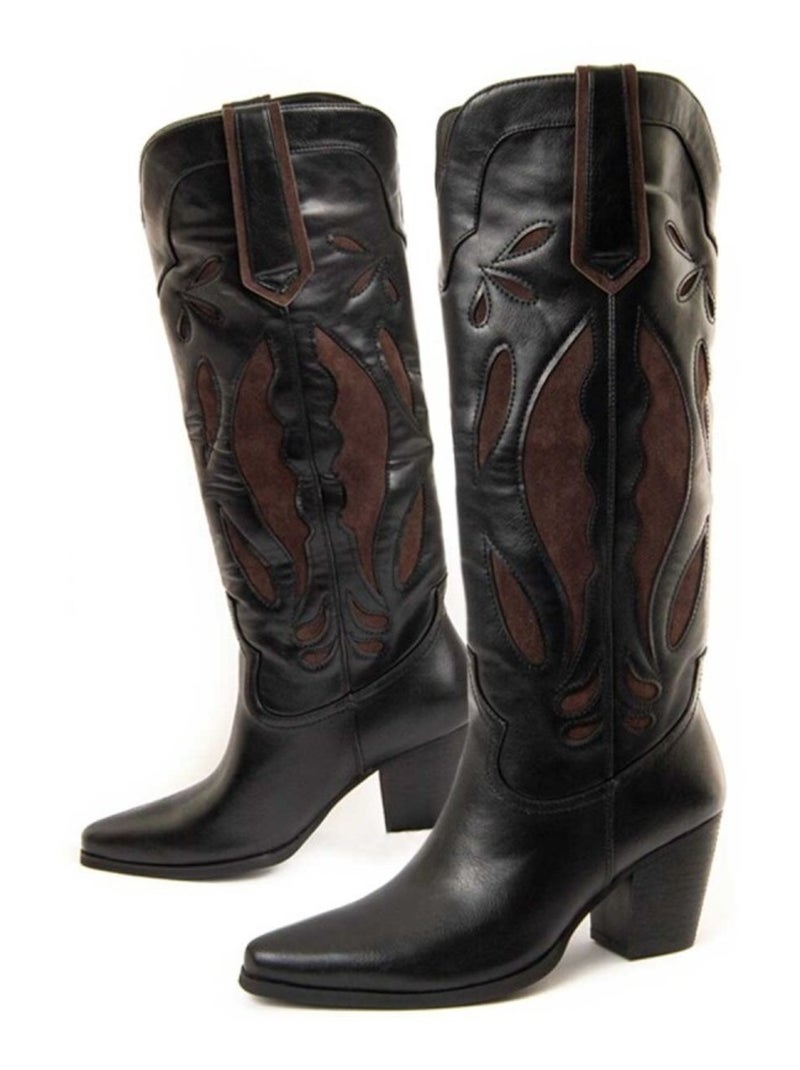 Botte à talons Montevita Tejan5 Noir - Kiabi