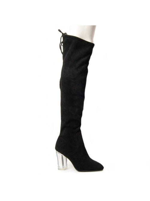 Botte à Talons Tissu Montevita - Kiabi