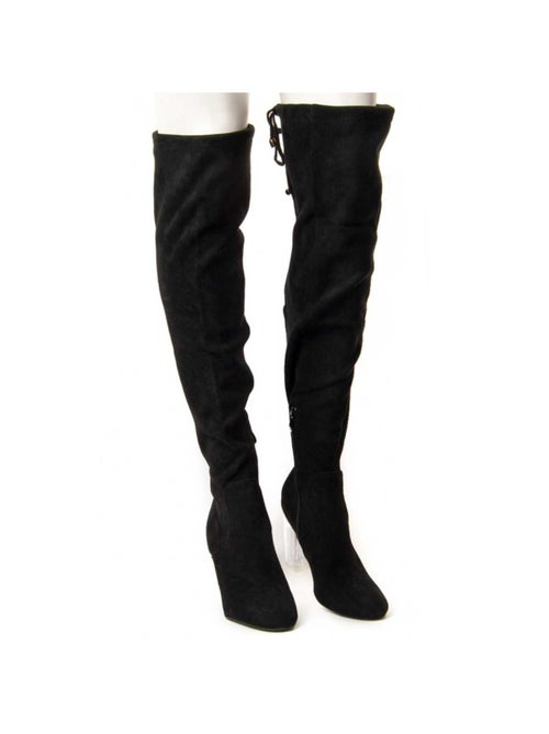 Botte à Talons Tissu Montevita - Kiabi