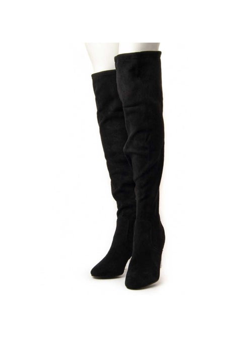 Botte à Talons Tissu Montevita - Kiabi