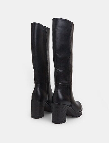 Botte avec talon et semelle track BATA