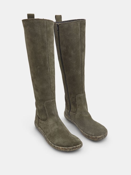 Botte barefoot  en daim Bata - Kiabi