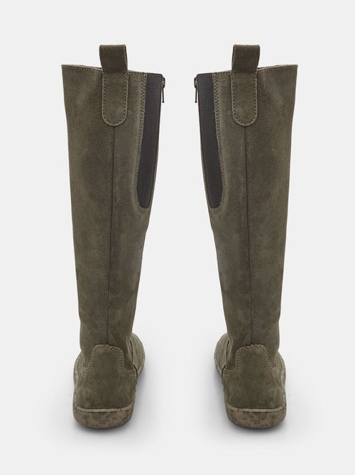 Botte barefoot  en daim Bata - Kiabi