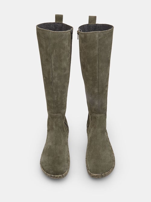 Botte barefoot  en daim Bata - Kiabi