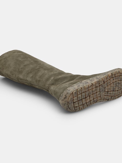 Botte barefoot  en daim Bata - Kiabi