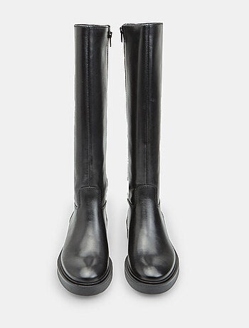 Botte cavalière en cuir Bata